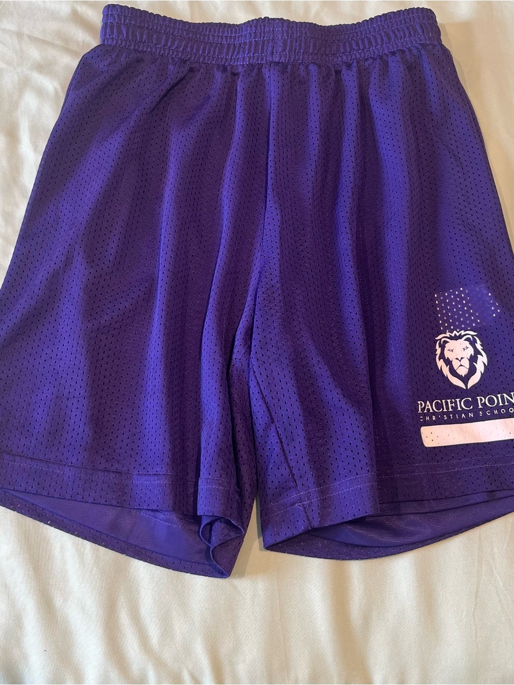 Pac Point Schools Youth Purple Shorts,Med